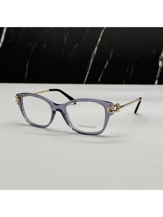 Tiffany & Co TF2266 8405 Gray Gold Cat Eye Women  Eyeglasses Authentic NEW main image 10